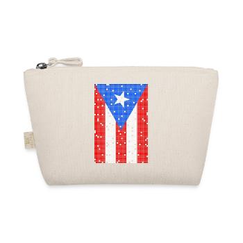8bit Puerto Rico - Organic Pouch - nature - Front
