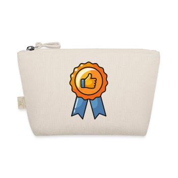 Medal thumbs up - Organic Pouch - nature - Front
