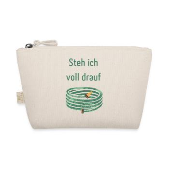 Auf dem Schlauch stehen - Bio-Täschchen - Natur - Vorne