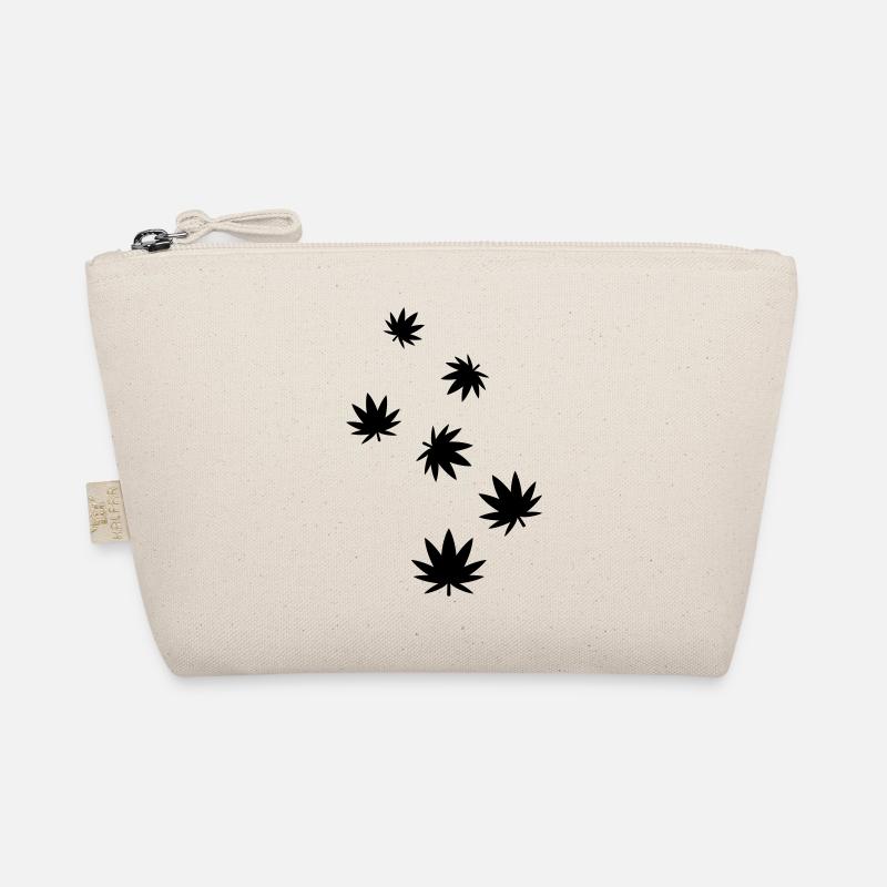 Hemp Leaf Icon Organic Pouch