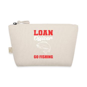 Fishing Go Fisherman Gift - Organic Pouch - nature - Front