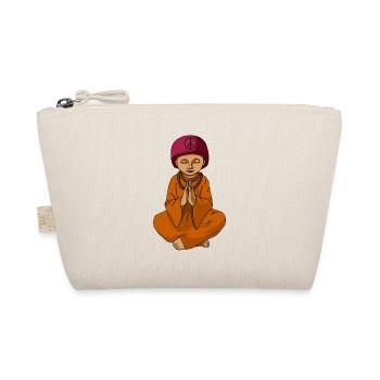 Peace Buddha - Organic Pouch - nature - Front