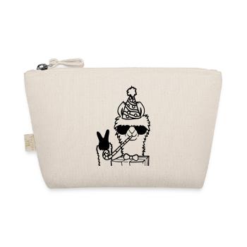 Party No Drama Llama - Organic Pouch - nature - Front