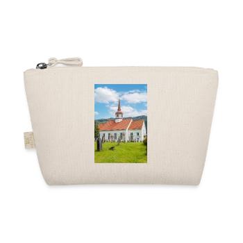 Eid kirke (Eid-Kirche) in Nordfjordeid Norwegen - Bio-Täschchen - Natur - Vorne