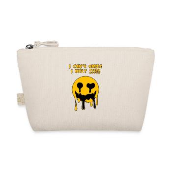 Visage souriant qui fond - Trousse biologique - nature - Devant