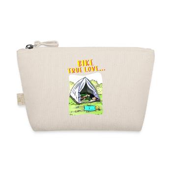 Bike True Love Camping - Bio-Täschchen - Natur - Vorne