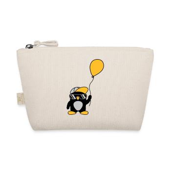 Balloon cool penguin cap - Organic Pouch - nature - Front