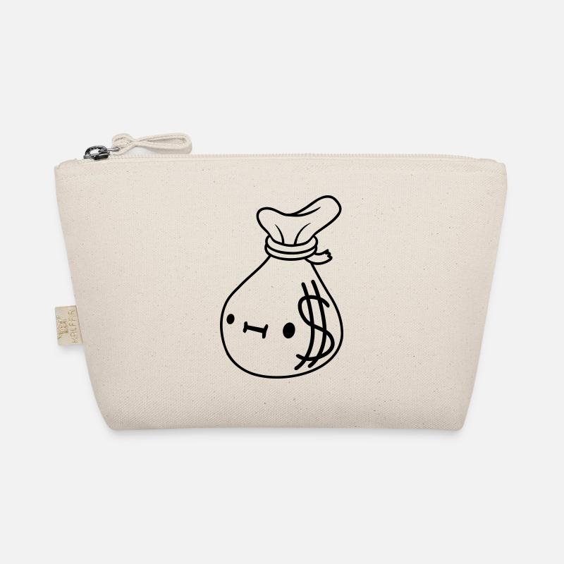 Sac d’argent Comic Face Trousse biologique