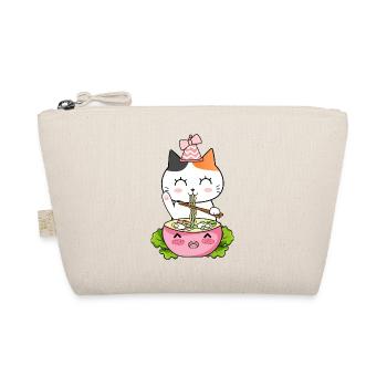 Ramen Cat Kawaii Anime - Trousse biologique - nature - Devant