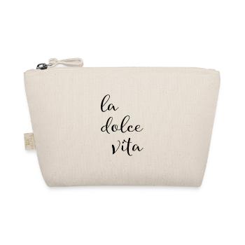 La dolce vita - Bio-Täschchen - Natur - Vorne