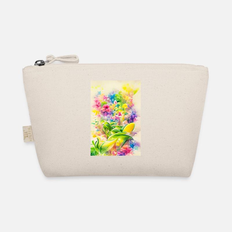 Flower Art Organic Pouch