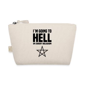 Atheism Proverbs | Gifts for atheists - Organic Pouch - nature - Front