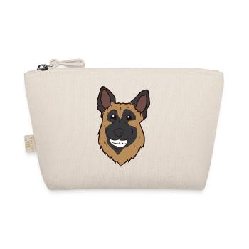 German Shepherd - Head - Organic Pouch - nature - Front