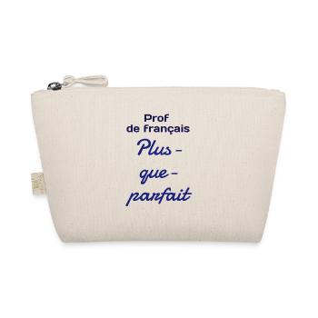 Cadeau pour sa prof de français - Trousse biologique - nature - Devant
