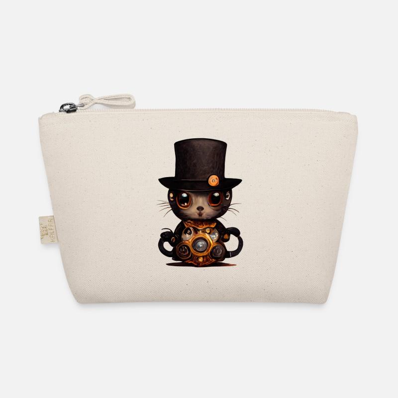 Elegante Katze Bio-Täschchen