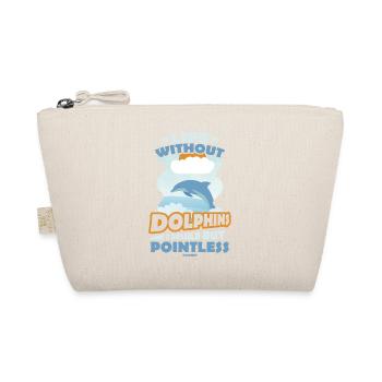 Dolphin Dolphin School Mammal Sea Dolphinarium - Organic Pouch - nature - Front