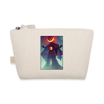 Halloween Pumpkin Monster - Trick or Treat - Organic Pouch - nature - Front