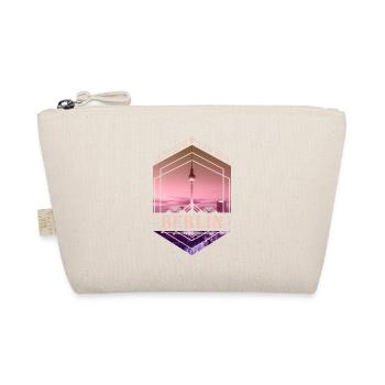 Berlin Germany City Skyline Home Love - Organic Pouch - nature - Front