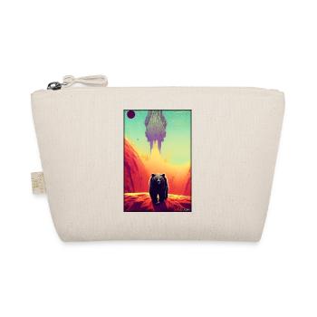 Bear Grizzly Bear Brown Bear Predator Wildlife Forest 3 - Organic Pouch - nature - Front