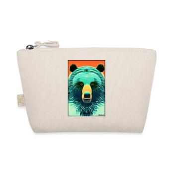 Bear Grizzly Bear Brown Bear Predator Wildlife Forest 6 - Organic Pouch - nature - Front
