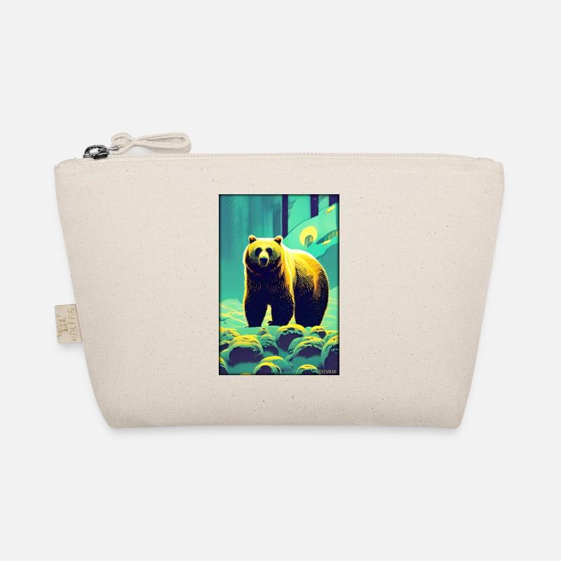 Bear Grizzly Bear Brown Bear Predator Wildlife Forest 9 Organic Pouch