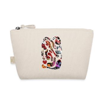 Graffiti-Stil Splash Hip Hop Farben Maler Farbe - Bio-Täschchen - Natur - Vorne