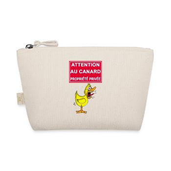Attention au canard jaune - Trousse biologique - nature - Devant