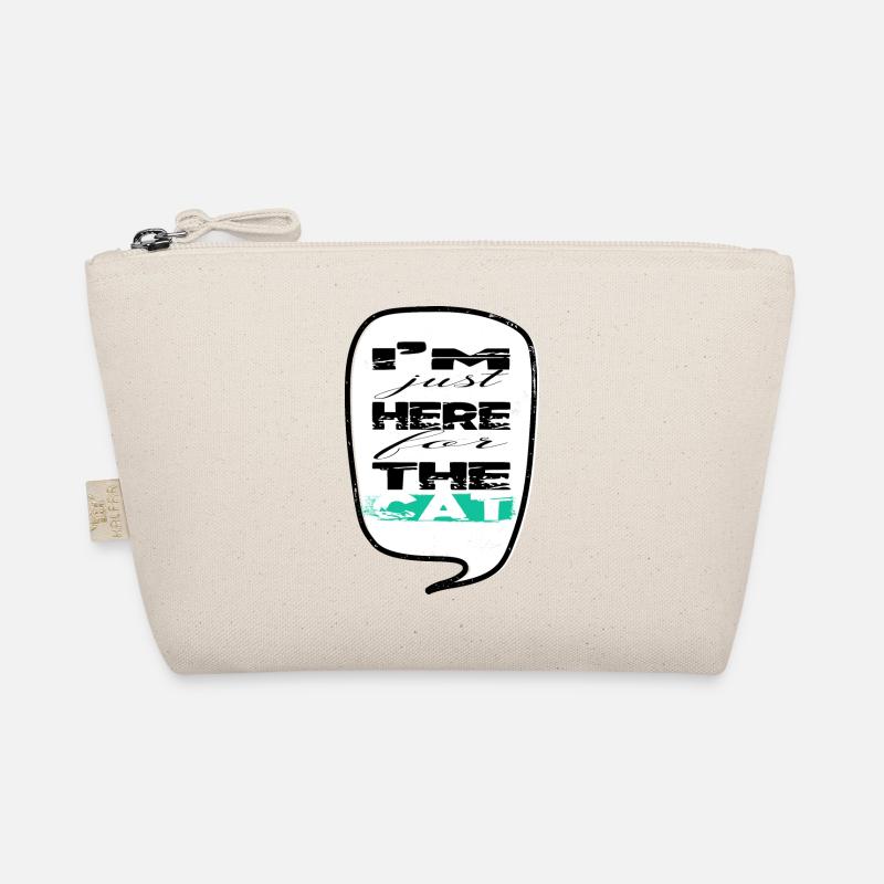 Fun Anti Chaton Chat Humour Saint-Valentin Trousse biologique