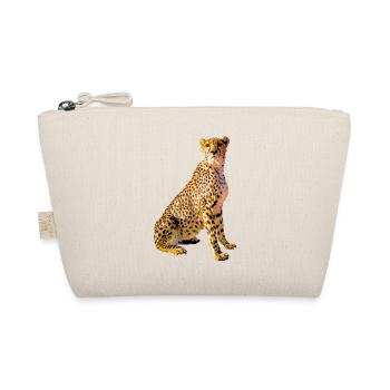 Cheetah Portrait Golden Spots - Organic Pouch - nature - Front