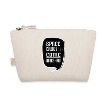 funny quote animal alien spacecraft aesthetic - Bio-Täschchen - Natur - Vorne