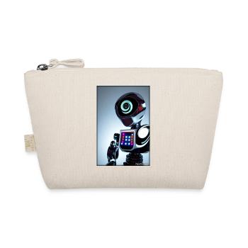 Robot Future Technology Science Android - Organic Pouch - nature - Front