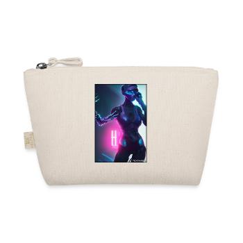 Robot Future Science Sci-Fi Machine - Organic Pouch - nature - Front