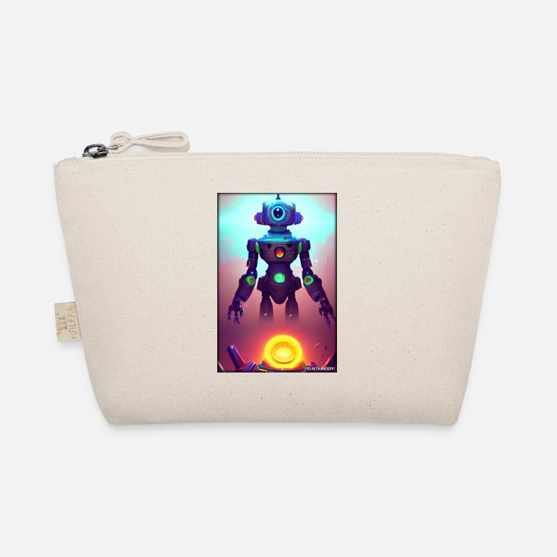 Robot Future Science Sci-Fi Machine Organic Pouch