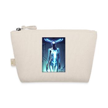 Robot Future Science Sci-Fi Machine - Organic Pouch - nature - Front