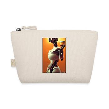 Robot Coffee Future Science Machine - Organic Pouch - nature - Front