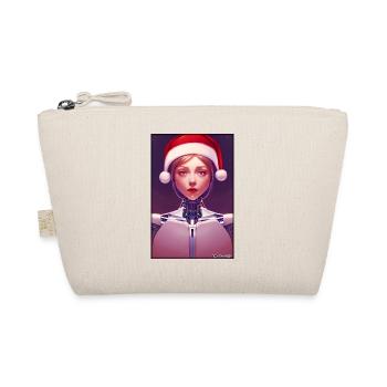 Robots Christmas Future Technology Science - Organic Pouch - nature - Front