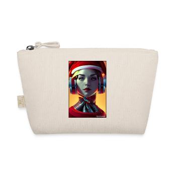 Robots Christmas Future Technology Science - Organic Pouch - nature - Front