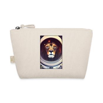 Leo Big Cat Astronaut Future Sci-Fi Technology - Organic Pouch - nature - Front