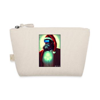 Père Noël Noël Future Cyber Neon Punk - Trousse biologique - nature - Devant