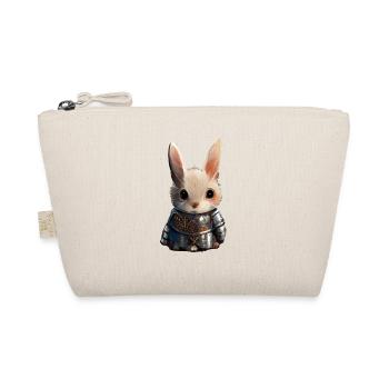 rabbit motive - Bio-Täschchen - Natur - Vorne