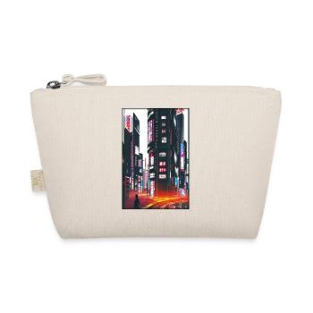 Tokyo City City Cyber Punk Future Sci-Fi Asia - Organic Pouch - nature - Front
