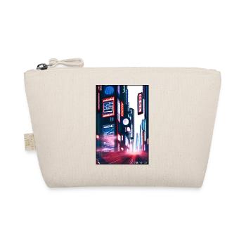 Tokyo City City Cyber Punk Future Sci-Fi Asia - Organic Pouch - nature - Front
