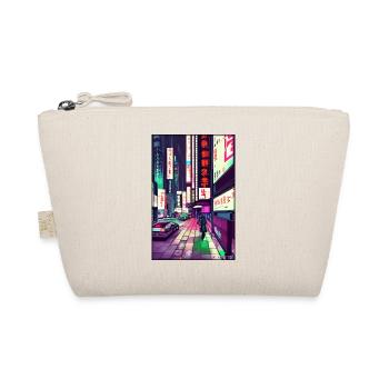 Tokyo City City Cyber Punk Future Sci-Fi Asia - Organic Pouch - nature - Front