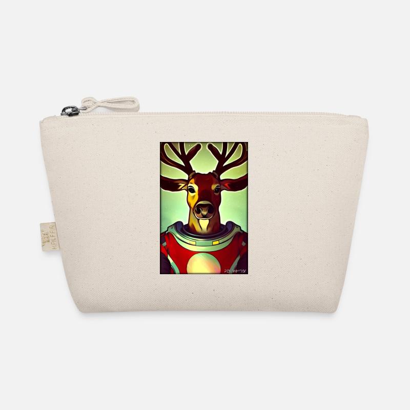 Rentier Astronaut Zukunft Sci-Fi Technik Bio-Täschchen