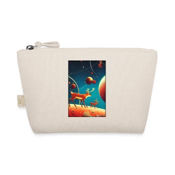Carte de l’univers de l’espace de Noël de la galaxie des rennes - Trousse biologique - nature - Devant