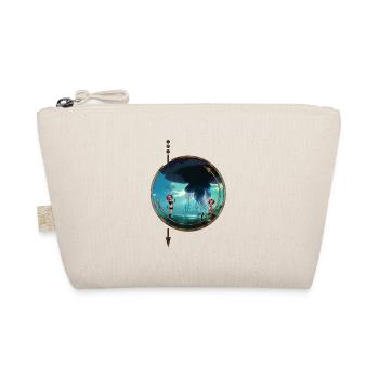 Stunning jellyfish float in the sky - Organic Pouch - nature - Front