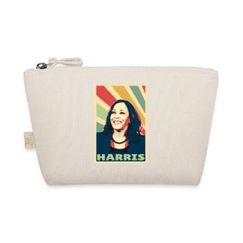 Kamala Harris Vintage Farben - Bio-Täschchen - Natur - Vorne