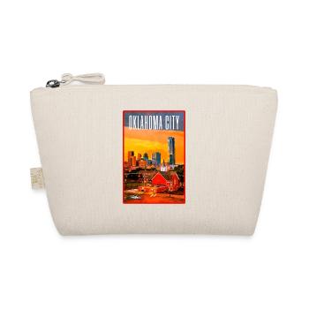 Oklahoma City Skyline Sunset - Organic Pouch - nature - Front