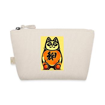 Maneki neko 4 - Trousse biologique - nature - Devant