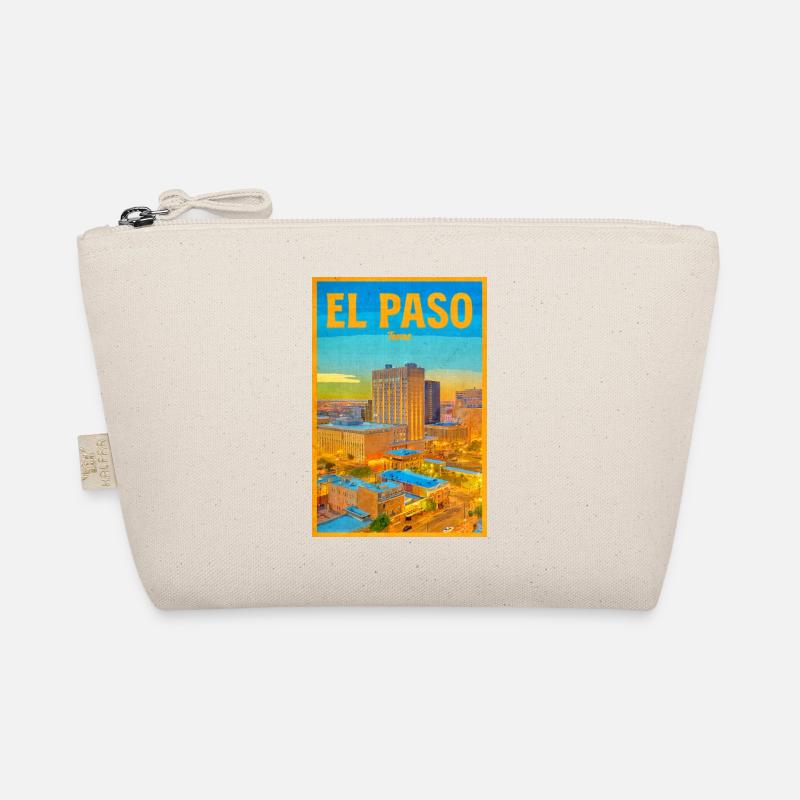 El Paso Skyline Retro Bio-Täschchen